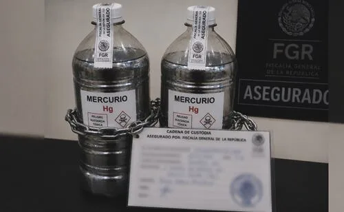 Profepa denuncia ante la FGR transporte de mercurio en carretera de Querétaro; hay un detenido
