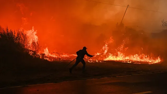 Fogo em Santa Marta de Penaguião em rescaldo desde as 4h00