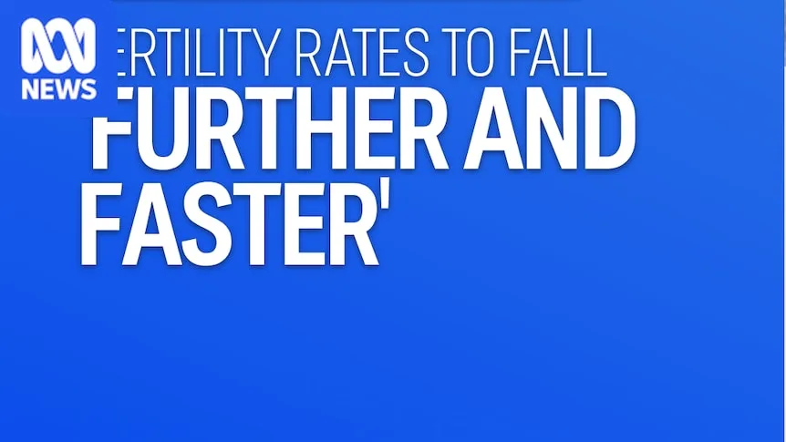 Australia's falling fertility rate