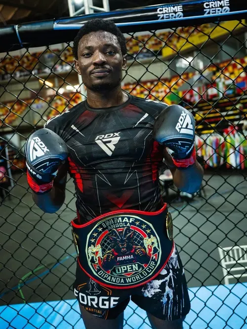 From hitching bike rides to IMMAF World Cup Gold: Magloire Mutabi’s incredible MMA journey