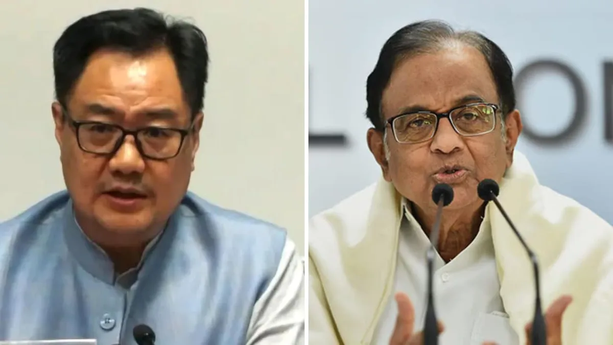 Kiren Rijiju Shares 'Dimagi Naxals' List. 'Proud To Be One', Says P Chidambaram