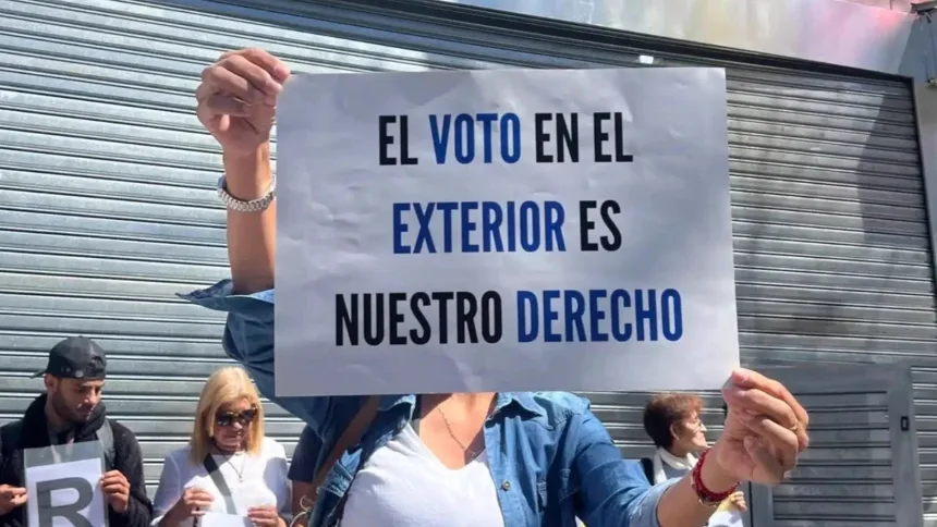 Diáspora venezolana entregó documentos a embajadas de EEUU para garantizar el voto en el exterior, estas fueron las cinco exigencias