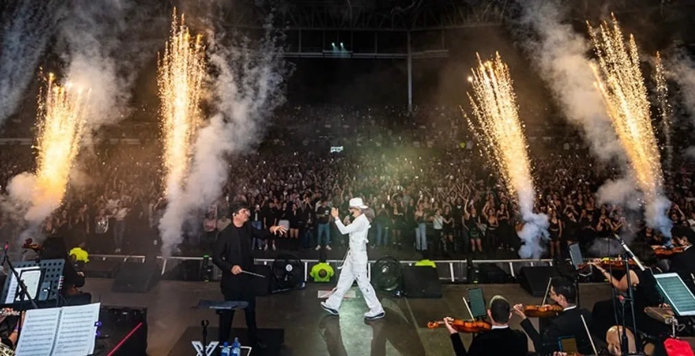 De “Rakata” a “Pam Pam”: Yandel encendió Costa Rica con su formato sinfónico