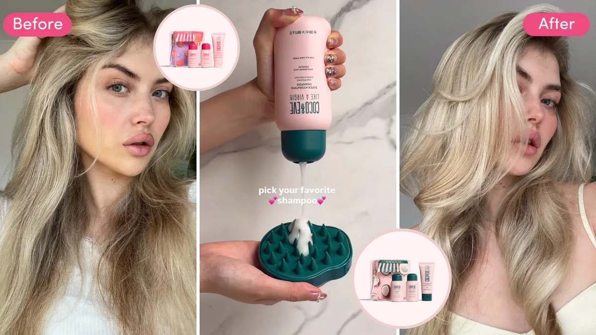 Coco & Eve’s Holiday Kits promise to transform salty hair into a salon-worthy blowout in just five minutes
