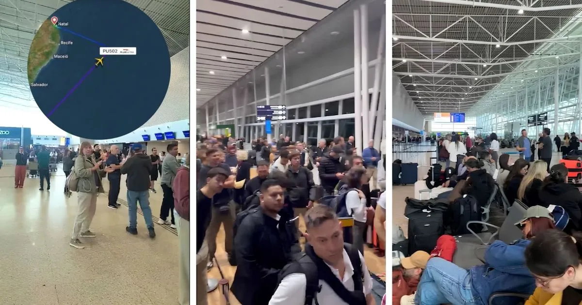 Tensión con un vuelo low cost que partió desde Argentina y aterrizó de emergencia en Brasil: reportan 400 varados