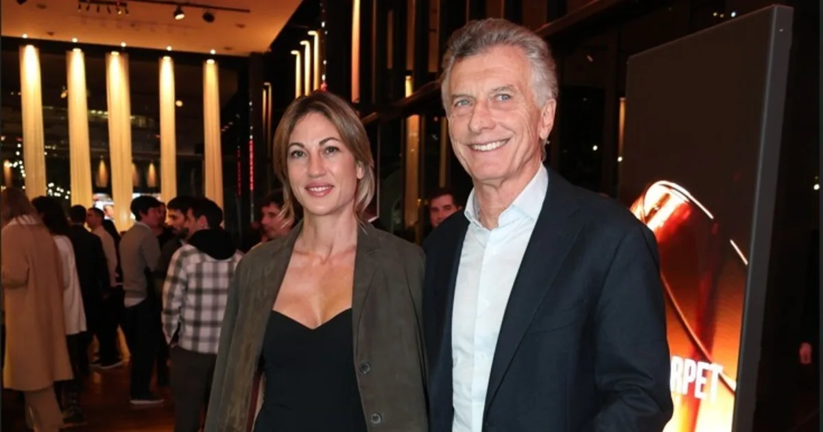 Mauricio Macri y Dolores Teuly, juntos en una exclusiva noche de vinos premium en La Rural