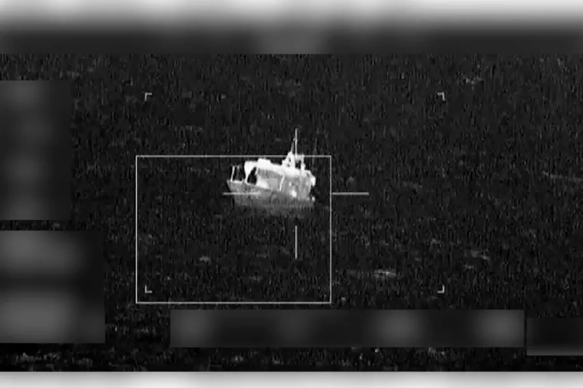 VIDEO: Comando Sur de EEUU interceptó y hundió narcolancha en el Pacífico