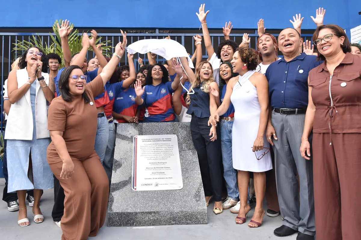 Salvador moderniza escolas estaduais com investimento em mais de R$ 27 milhões