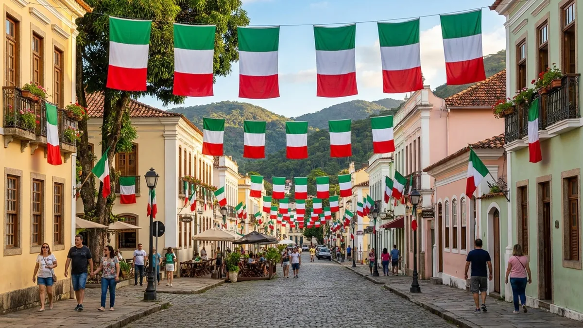 Cidade brasileira fundada por famílias do norte da Itália, onde 9 em cada 10 moradores têm raízes italianas