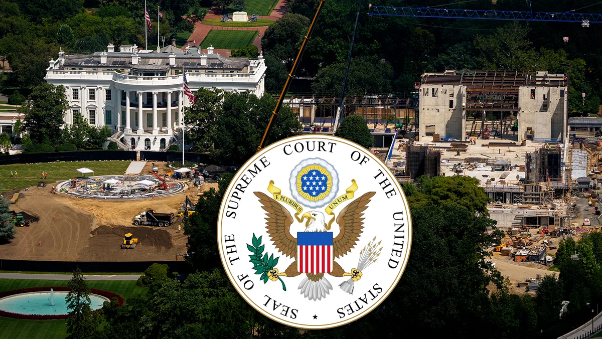 Chief Justice Calls Trump Ballroom “Unlawful”; POTUS Brags Of Supreme Court Approval On Final Construction Of $600M Venue