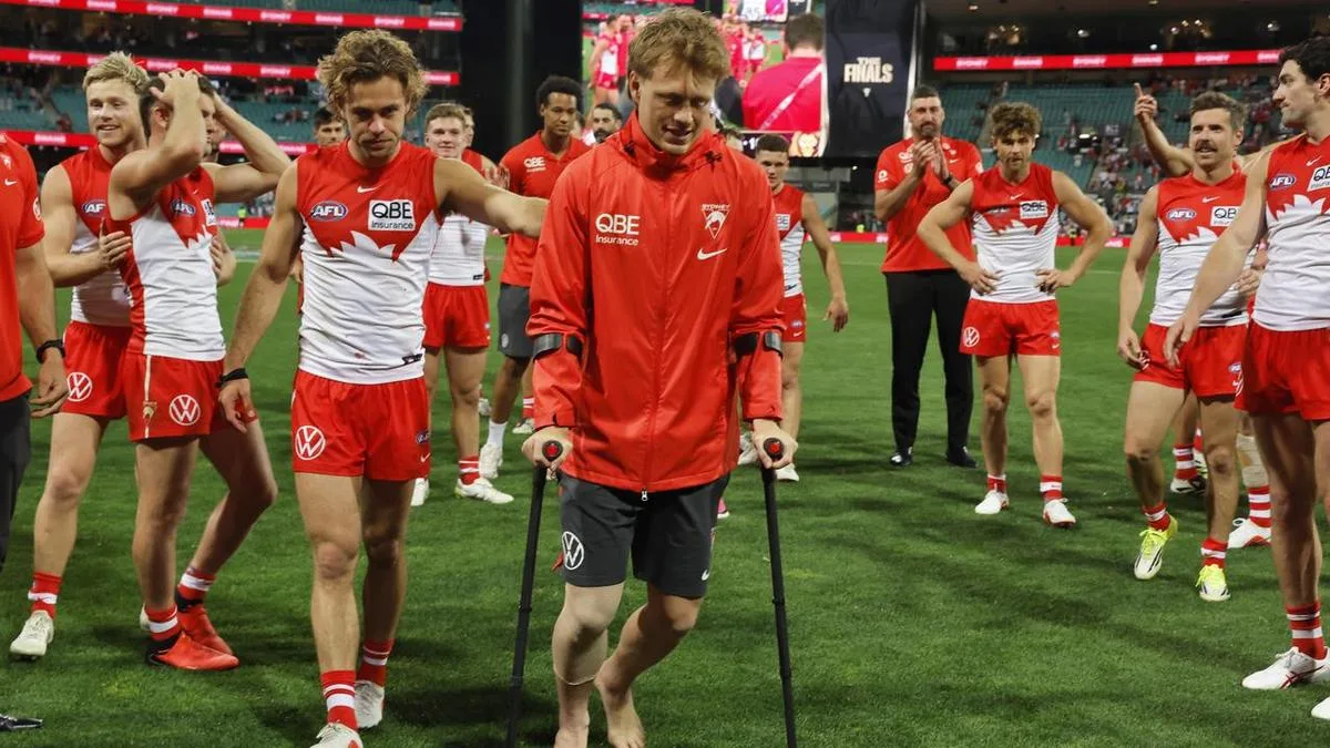 Scans confirm ACL rupture for Sydney skipper Callum Mills in finals heartbreak