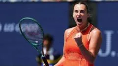 Sabalenka blocks out noise to start US Open 'three-peat' bid with victory