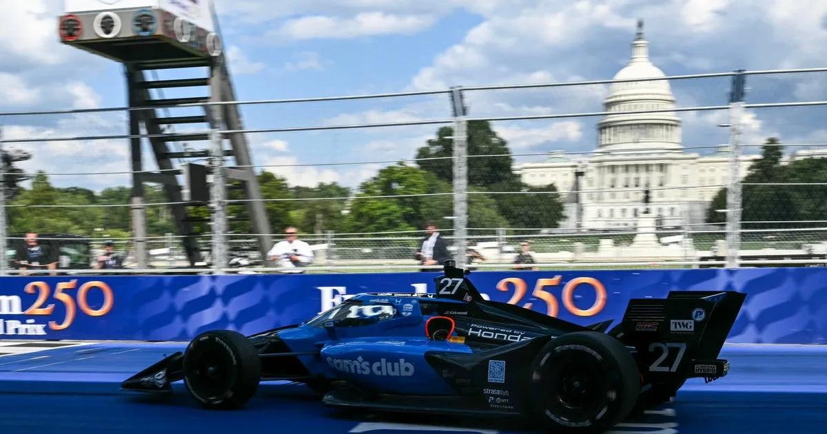 Trump kicks off Freedom 250 IndyCar race in the streets of Washington, D.C.