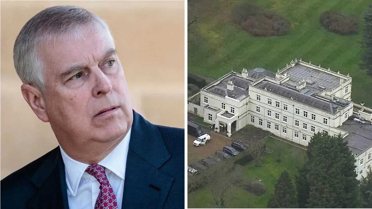Andrew Mountbatten-Windsor’s Royal Lodge up for grabs but new tenant faces strict rules and huge upkeep costs