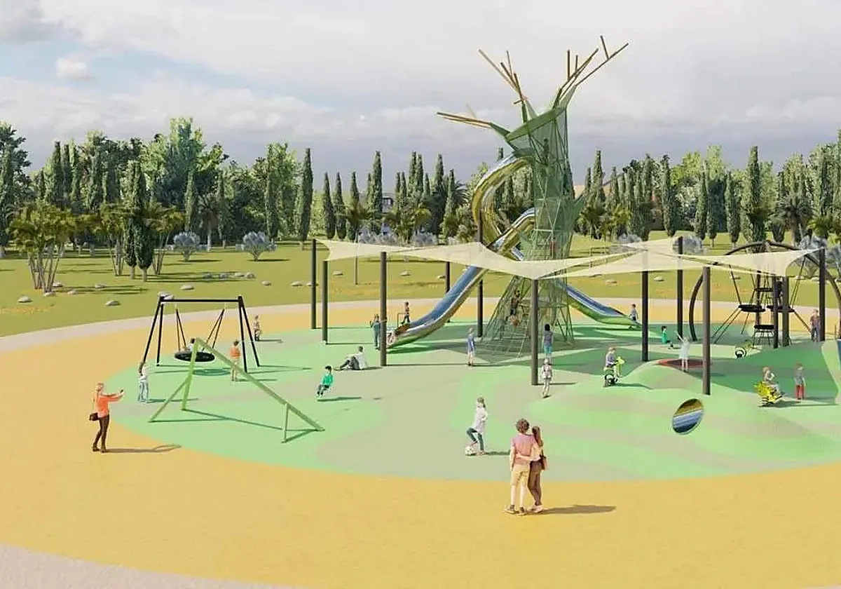 Bormujos estrena un nuevo parque infantil con pasacalles, acróbatas y actuaciones