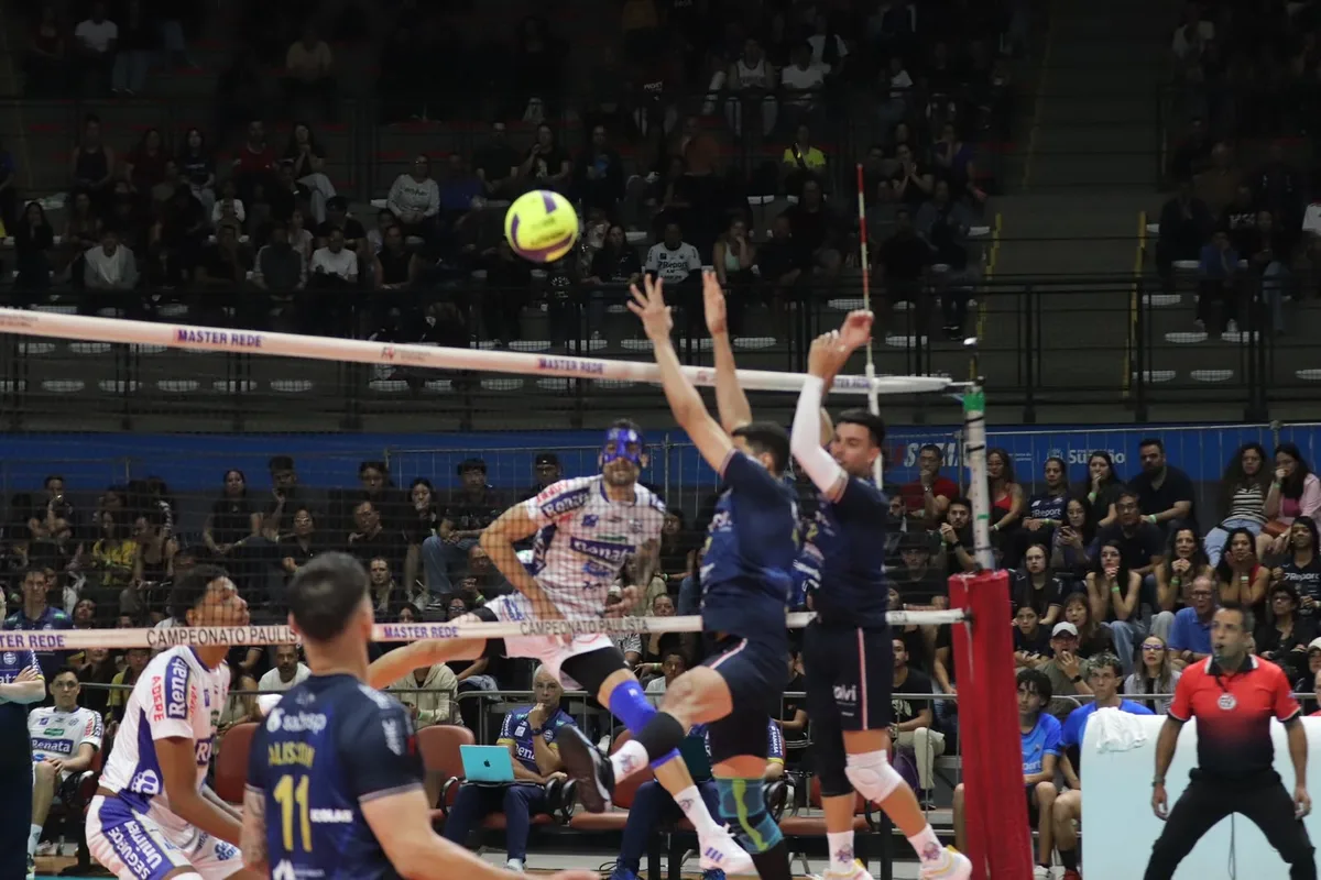 Campinas vence Suzano e fica a uma vitória do hexa do Paulista de vôlei masculino
