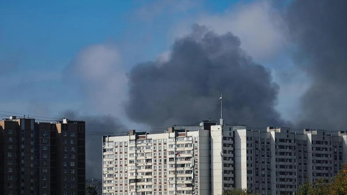 Ukrainian drone barrage on Moscow kills three: Russia