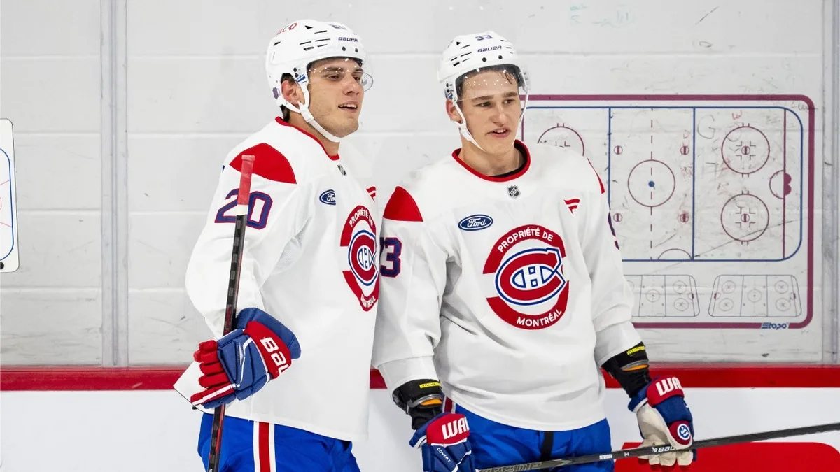 Canadiens’ Demidov forming great chemistry on line with Slafkovsky