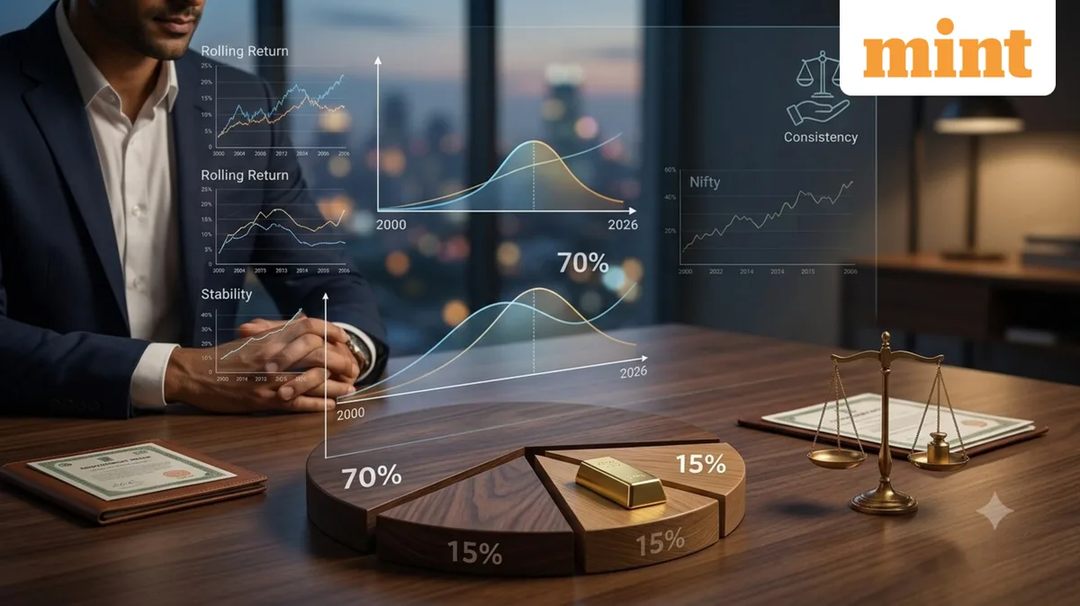 Equity, debt or gold? What 25 years of data reveals about the best asset allocation for investors