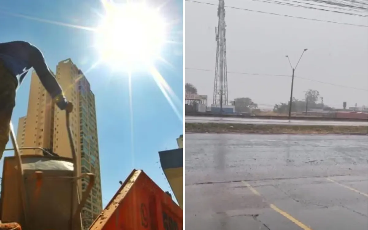 Calor em Goiás pode chegar aos 39°C com possibilidade de tempestades, diz Cimehgo