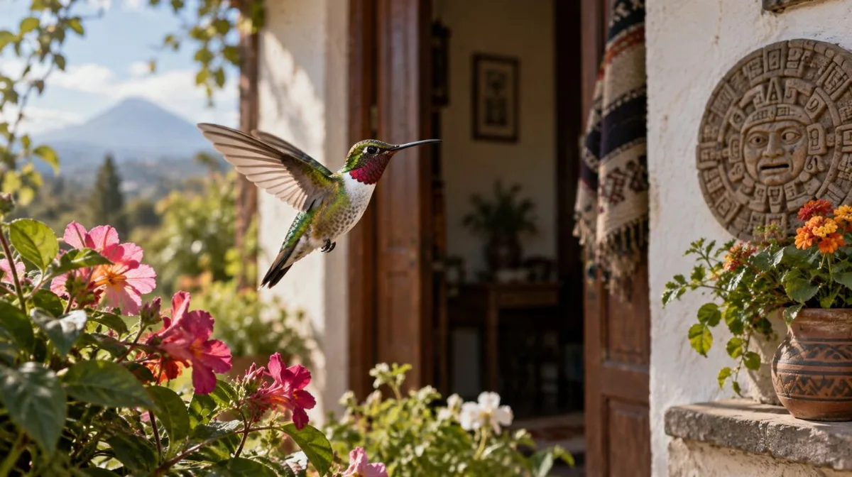 Qué significa que un colibrí visite tu casa en septiembre, según la cosmovisión azteca