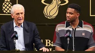 Giannis Antetokounmpo revela hermoso gesto que tuvo Pat Riley con él