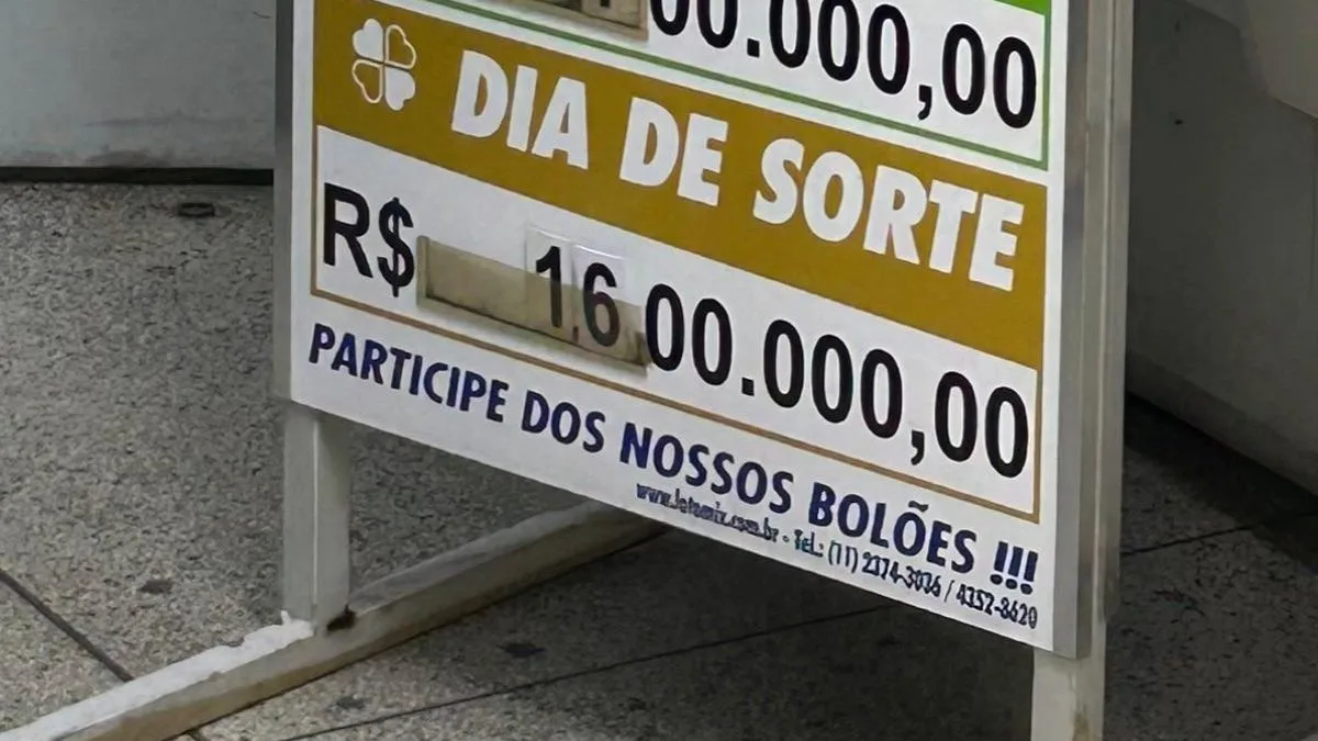 Confira o resultado da Dia de Sorte 1269 de hoje, terça-feira (11/8)