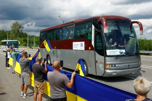 Russia and Ukraine in prisoner exchange