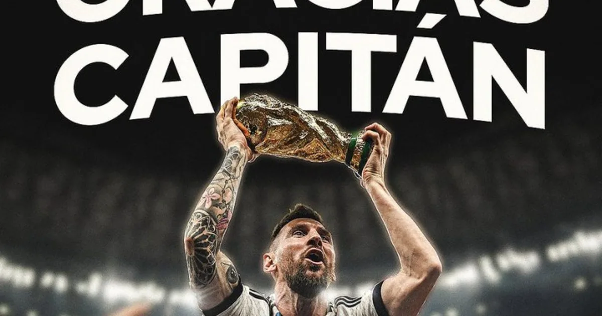 El saludo de los clubes para Messi luego de anunciar su retiro en la Selección