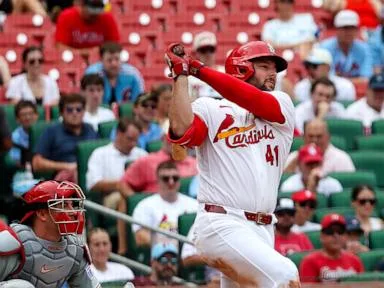 Alec Burleson drives in 3 as Cardinals beat Phillies 7-1 to win series