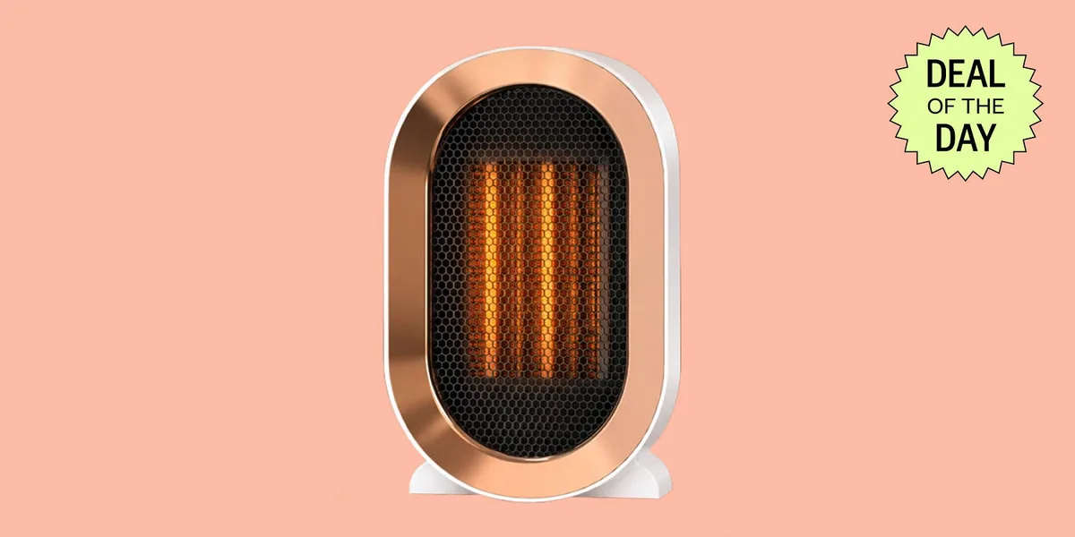 This $190 small space heater is marked down to just $25 today