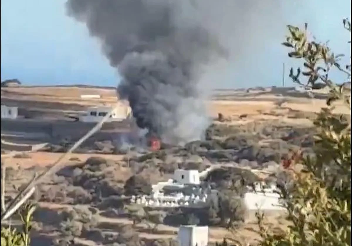 Mueren tres personas en un accidente de helicóptero en una isla griega