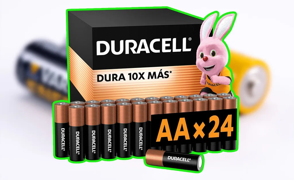 Amazon está rematando el paquete ideal para ahorrar dinero en pilas: Duracell AA ó AAA de 24 unidades