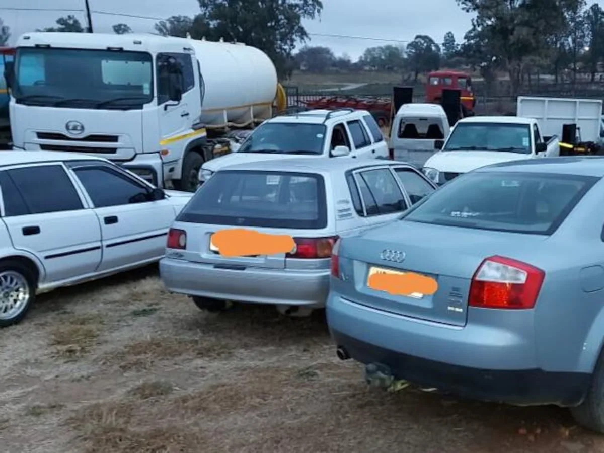 Three arrested after impounded cars stripped at Soweto pound