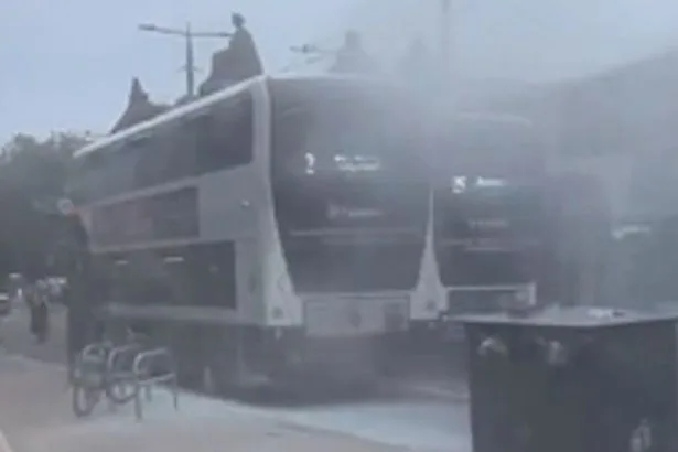 Bus fills with smoke in Edinburgh city centre as passengers flee