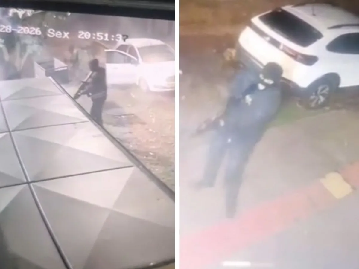 VÍDEO: Trio encapuzado executa homem e deixa outro ferido em ataque a tiros em Campo Grande