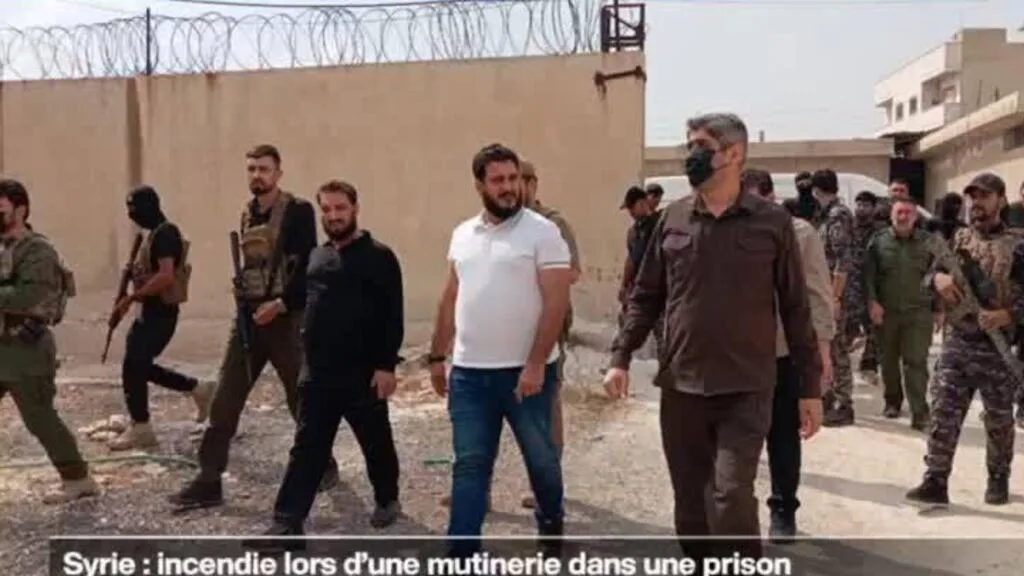 Syrie : près de 10 morts suite à une émeute de détenus à Kobané