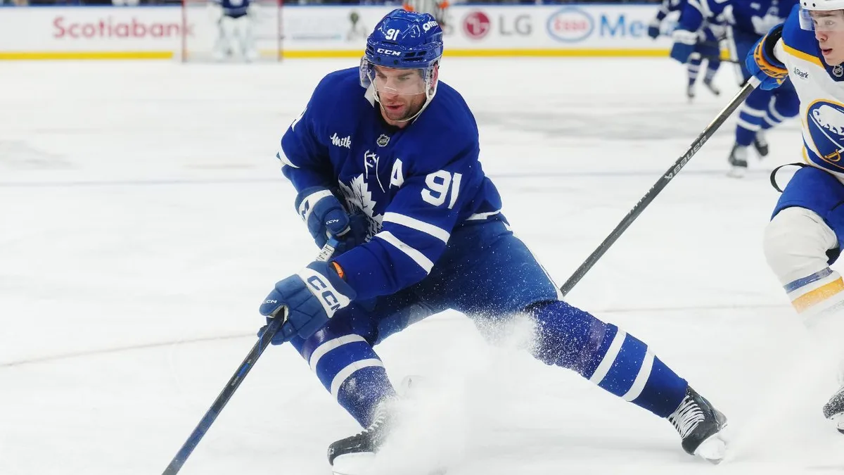 Maple Leafs’ John Tavares out week-to-week with lower-body injury