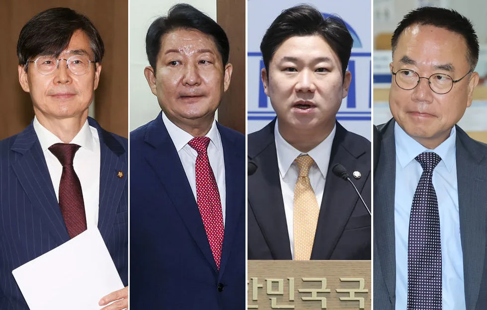 [속보]국힘 4명 모두 ‘당원권 정지’ 징계…조경태 2년6개월