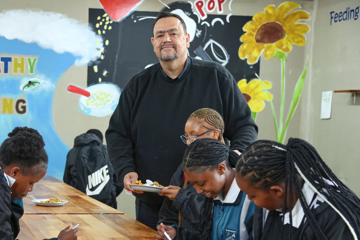 Principal’s ‘sunflower strategy’ gives Cape Flats pupils hope beyond gangs and poverty