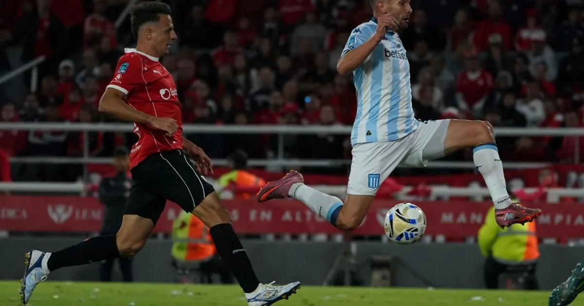 Avellaneda tiembla con el clásico siestero Racing vs. Independiente: formaciones, hora y TV