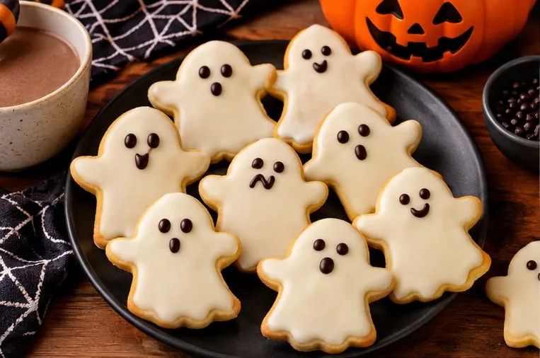 Prepare creativas galletas de Halloween con esta económica receta que le rinde para toda la familia