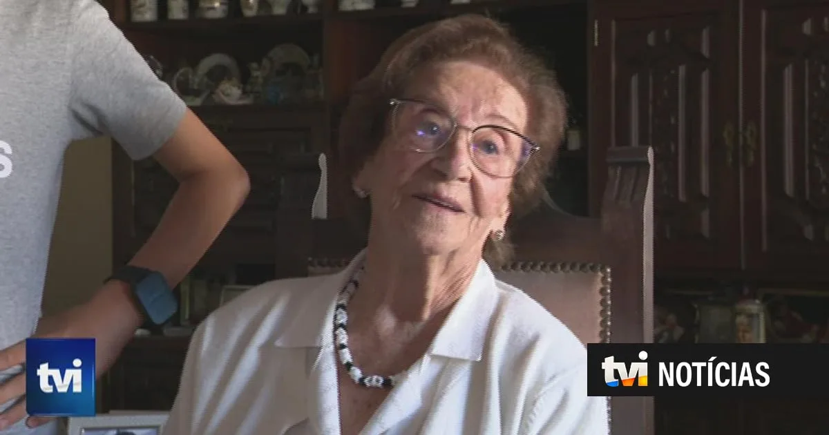 Deolinda Silva fez 101 anos. Diz que não tem segredo nenhum para a longevidade