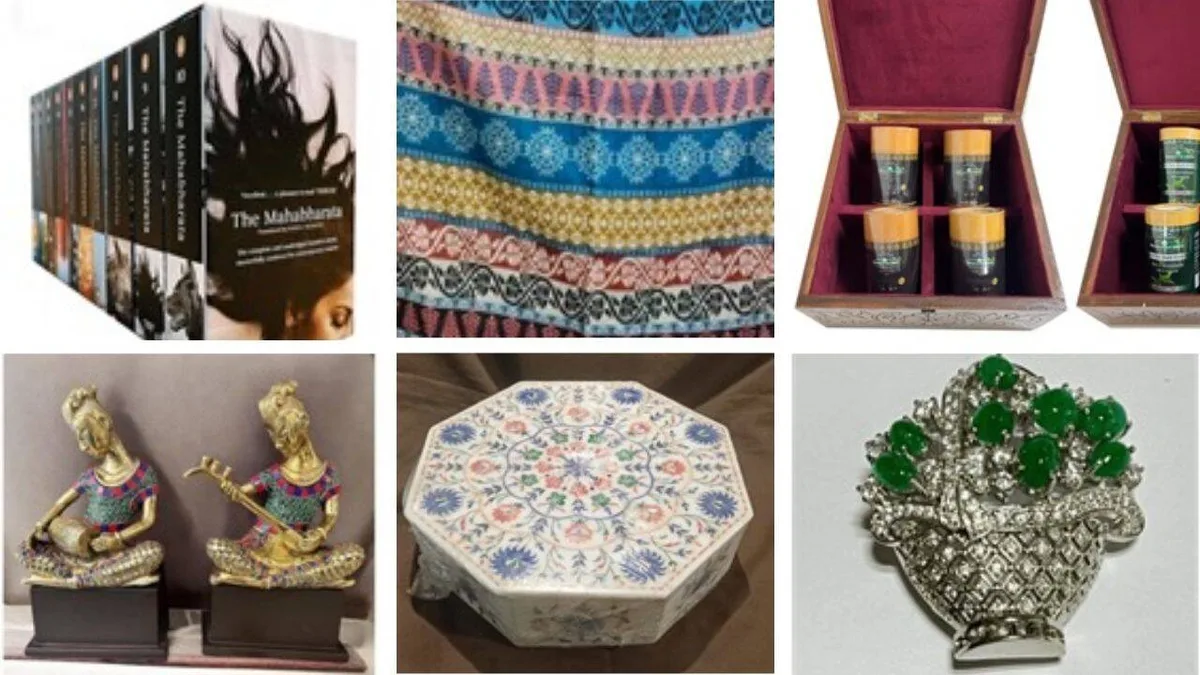 From marble inlay, silk to Mahabharata: What PM Modi gifted Uzbekistan, Kyrgyzstan leaders at SCO summit