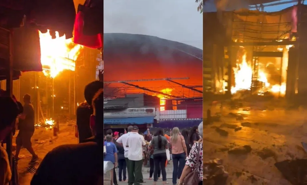 Laudo deve apontar em 30 dias causa do incêndio no Centro Comercial de Passagem, em João Pessoa