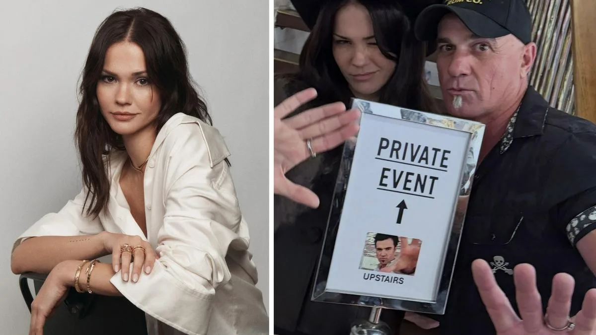 Maia Mitchell shares Shannon Noll themed birthday bash - with surprise cameo from Nollsie himself!