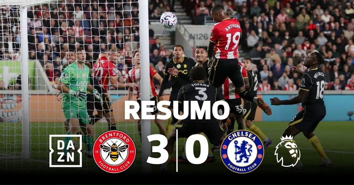 Goleada do Brentford ao Chelsea com um toque português (resumo)