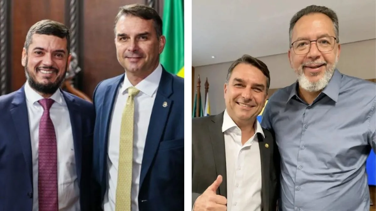 Flávio diz ter sido surpreendido com prisão de aliados no Rio de Janeiro por suspeitas de envolvimento com o crime organizado