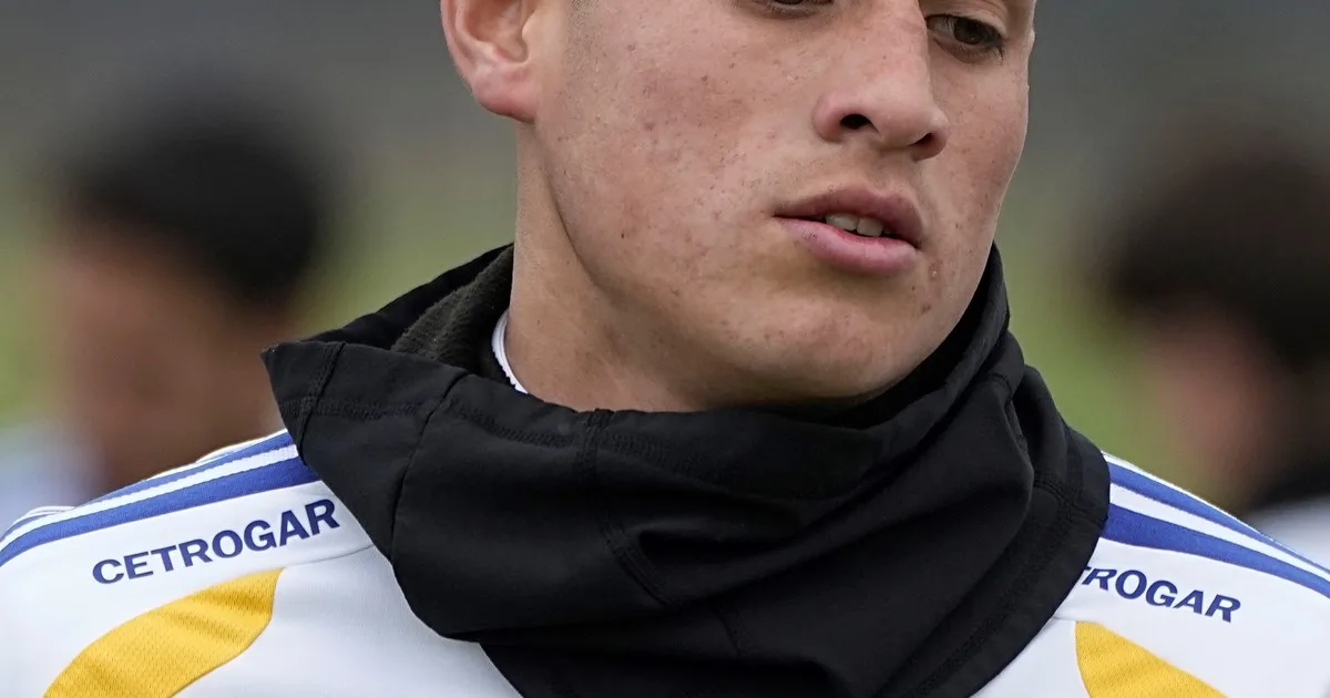 Tomás Aranda sufrió una grave lesión en el entrenamiento de Boca
