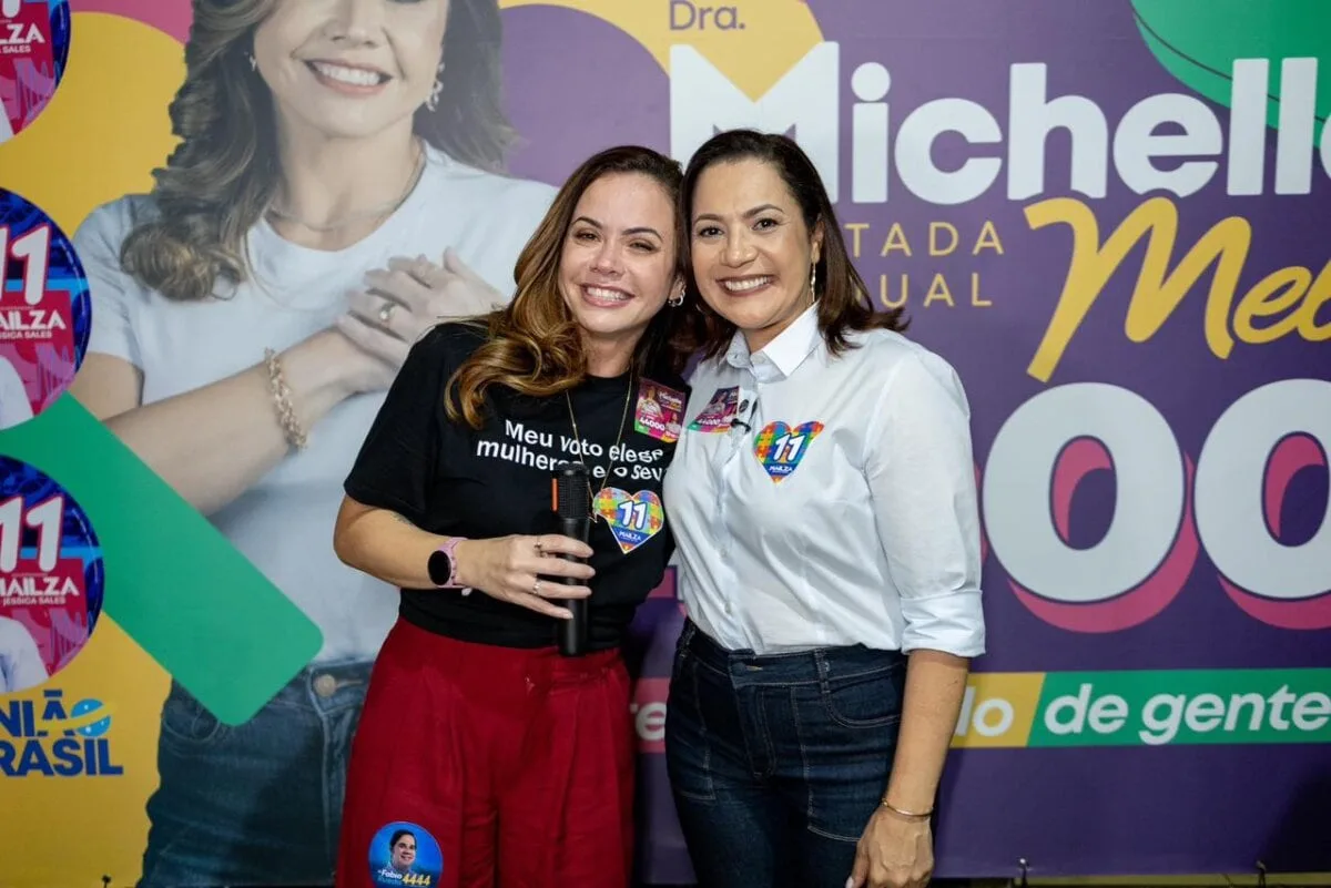 Mailza reconhece atuação de Michelle Melo e reafirma aliança durante encontro no Bairro da Paz